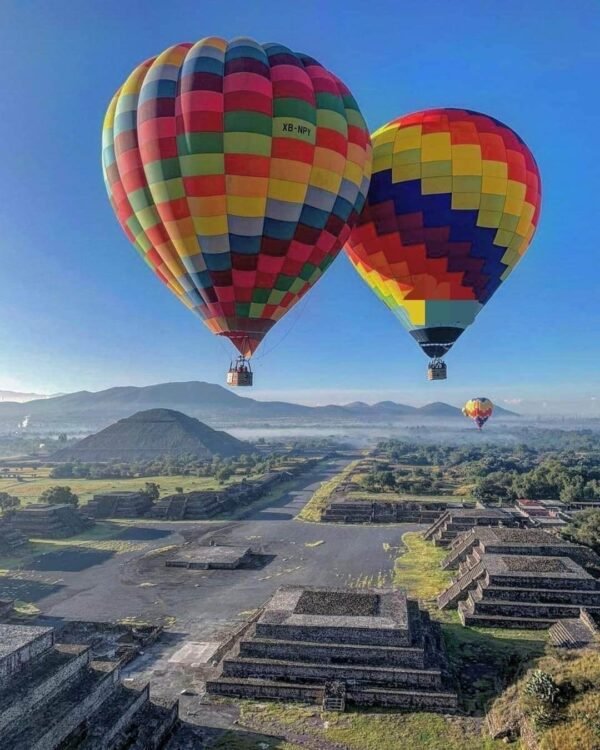 Vuelo en globo de cumpleaños - Teotihuacán