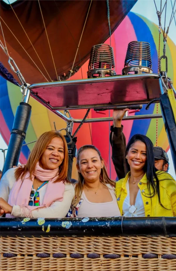 Vuelo compartido en globo - Teotihuacán