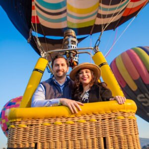 Vuelo privado pareja