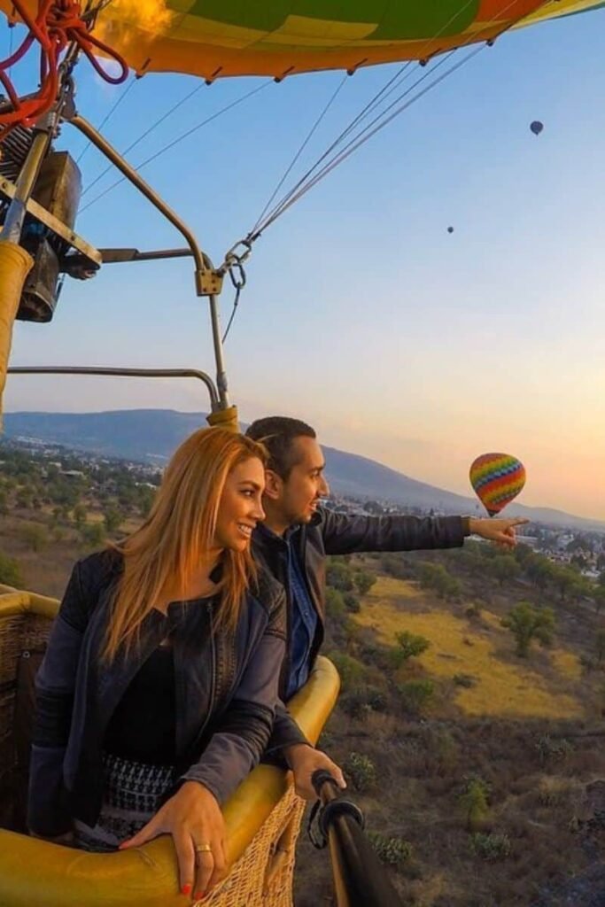 Vuelo privado pareja