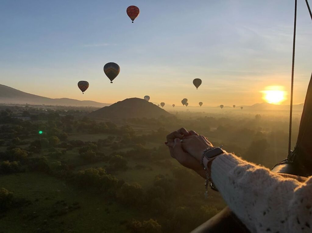 Vuelo privado pareja